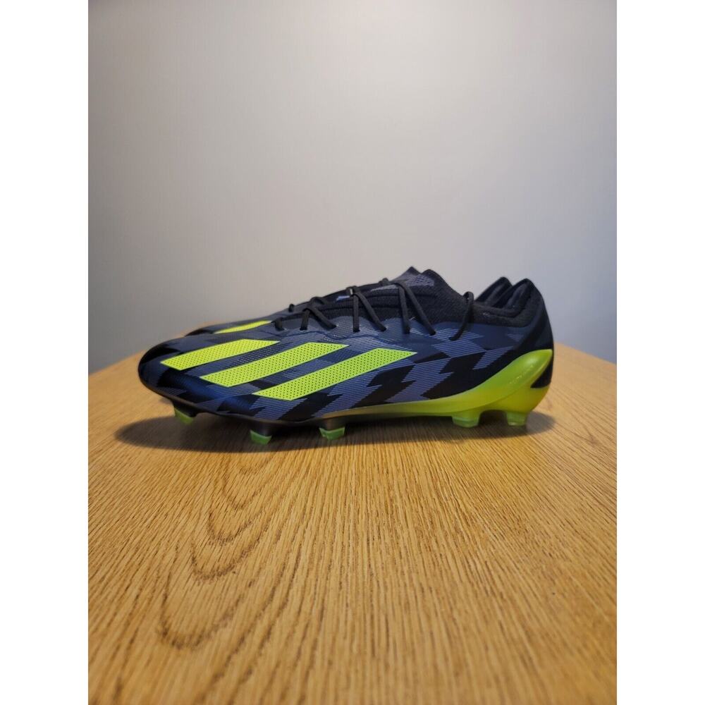 adidas X CRAZYFAST Injection.1 FG Men’s 13 Soccer Cleats Black/Yellow IG0670 NEW